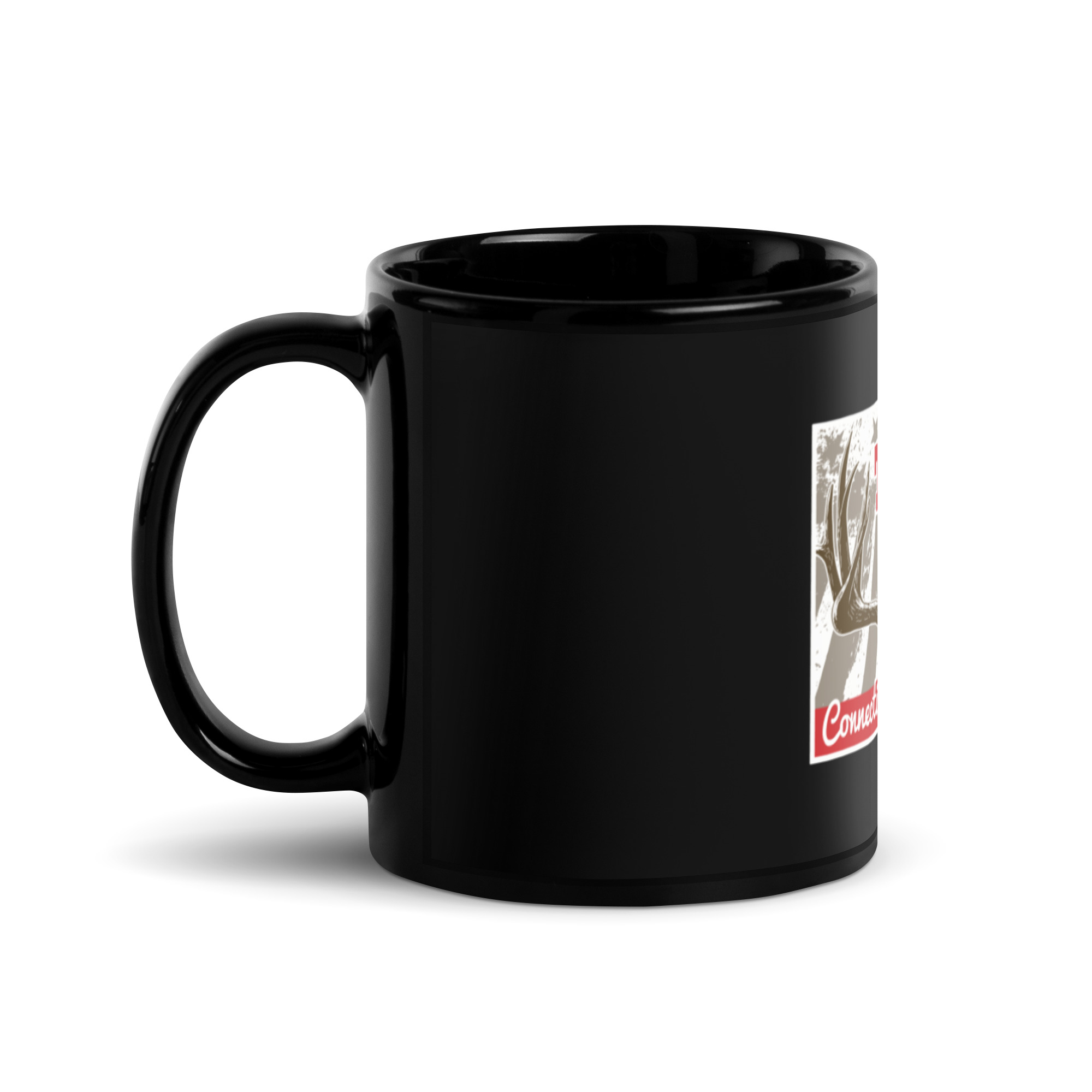 Black Glossy Mug - Image 2